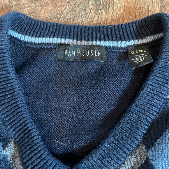 MENS ARGYLE SWEATER - Picture 2 of 4